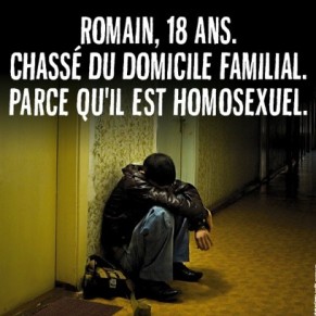Lancement d'une campagne d'affichage sur la dtresse des jeunes homosexuels