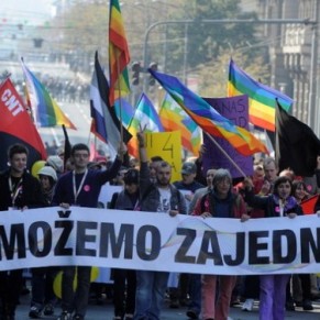 Le ministre de l'Intrieur souhaite un consensus des politiques  - Gay pride de Belgrade