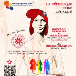 20.000 personnes pour la Lesbian & Gay Pride de Montpellier - Marche