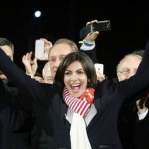 Anne Hidalgo premire femme maire de Paris - Municipales 