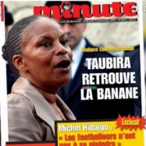Minute condamn  10.000 euros d'amende pour avoir compar Christiane Taubira  un singe  - Racisme / Homophobie 