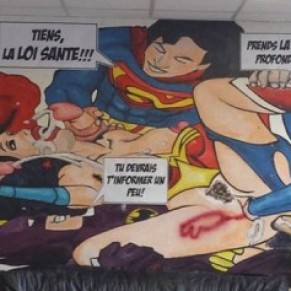 Touraine condamne une fresque d'incitation au viol  l'hpital de Clermont-Ferrand - Machisme, mysogynie