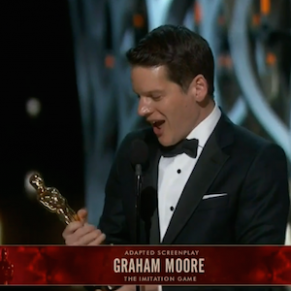 Non, Graham Moore, scnariste de <I>Imitation Game</I>, n'est pas gay - Oscars 2014