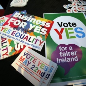 Une victoire historique du oui au mariage homosexuel  - Rfrendum en Irlande