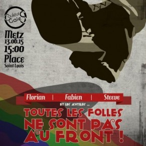L'affiche de la Gay Pride de Metz hrisse le FN - Homophobie