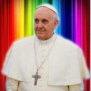 L'organisation Somos gay a plac des pancartes sur l'itinraire du pape - Paraguay