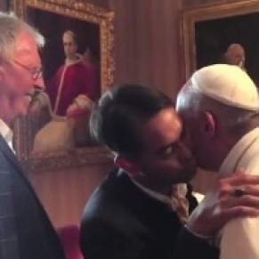 Le pape a reu un couple homosexuel pendant sa visite aux Etats-Unis