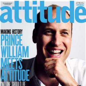 Le prince William en Une de la principale revue gay du pays - Grande-Bretagne