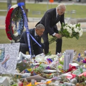 Barack Obama auprs des victimes et de leurs proches  - Tuerie d'Orlando