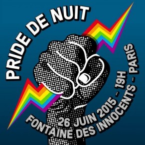 Manifestation contre la <I>trahison</I> de Hollande envers la communaut LGBT - Pride de Nuit