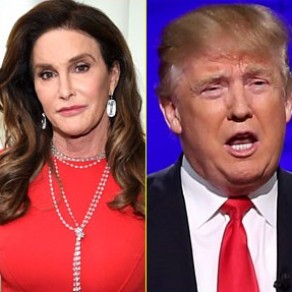 Caitlyn Jenner, clbrit transgenre,  Cleveland en marge de la convention Trump - Prsidentielle USA