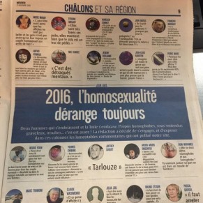 Le journal l'Union publie et dnonce les commentaires homophobes de lecteurs - Affiches de prvention du sida