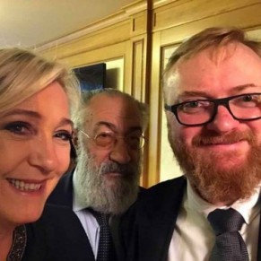 Marine Le Pen se fait photographier avec le dput russe auteur de loi anti-propagande gay - Russie 