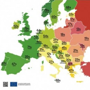 L'ILGA-Europe publie sa Rainbow Map 2017 - Droits LGBT