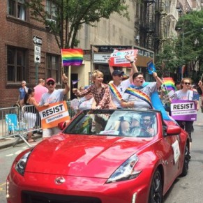 Une Gay Pride sous le signe des anti-Trump - Etats-Unis