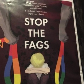 Une campagne d'affiches homophobes choque l'Australie  - Lgalisation du mariage gay