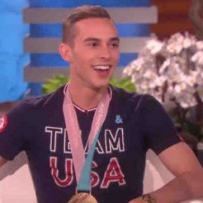 Le patineur Adam Rippon va mener campagne en faveur des jeunes gays avec l'organisation GLAAD