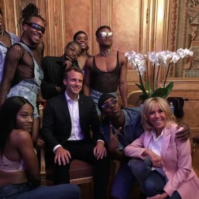 Polmique autour d'une photo du couple Macron avec les danseurs de Kiddy Smile  - Homophobie 