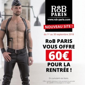 Le coup de pouce de rentrée de RoB Paris - Partenariat