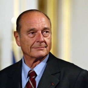 Chirac salu pour son dvouement contre le sida par Sidaction  - Disparition 