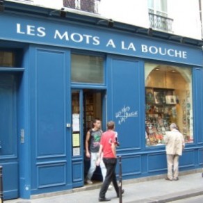 Incertitudes autour de l'avenir de la librairie gay Les Mots  la bouche  - Paris-Le Marais 