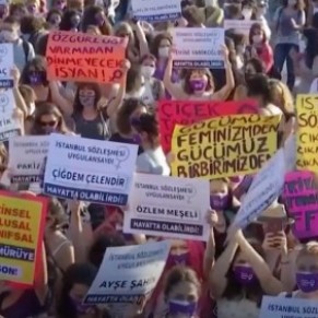 L'abandon d'un trait protgeant les femmes, au nom de la lutte contre l'homosexualit, provoque une onde de choc - Turquie