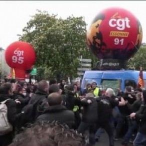 Insultes homophobes, sexistes, racistes contre des militants CGT - 1er-Mai  Paris