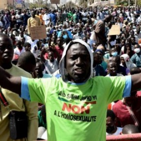 Manifestation  Dakar pour durcir la rpression de l'homosexualit - Sngal 